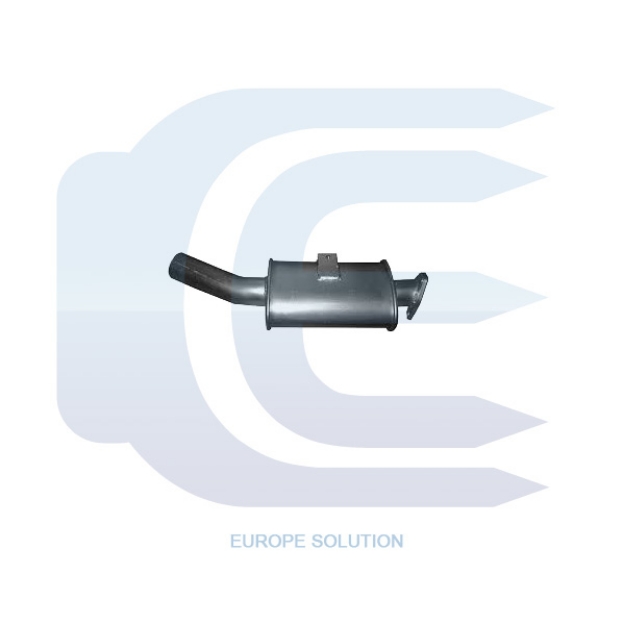 Exhaust silencer JCB 3CX 4CX PERKINS AB TURBO 123/03963