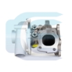 Turbocharger Kit for JCB JS175W JS190 JS200 JS200W JS210 02/802306