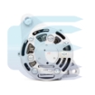 Alternator for KOMATSU PC200 PC220 4D95 600-821-6120 110562 0330005280