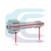 Shaft 11/13 L89 for HITACHI EX30 EX35 0750110 Velenėlis 1013 L89 for HITACHI EX30 EX35 0750110