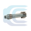 Gear Shaft 13ES/10ET/84L for KUBOTA U25 U27 RB511-78130 RB51178130 varancios pavaros reduktoriaus velenelis