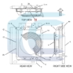 Picture of Water Tank Radiator for CATERPILLAR 305 305CR 245-2138 2452138
