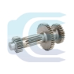 Shaft for CASE NEW HOLLAND LV80 U80 570 580 585 586 588 590 358646A1 Greičių dėžės velenas