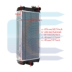 Radiator for VOLVO EC55 EC60 EW60 VOE17417203 17417203 radiatorius