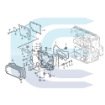 Hydraulic Hose Plug for VOLVO EC160 EW145 FC2121 VOE20459191 20459191 Sujungimas