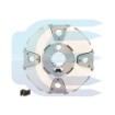 Coupling assembly 45H for Hitachi ZX170W SR2000G ZX250 4641504
