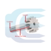 Gear Shaft 13ET/12ES/68L for VOLVO VOE15160062 15160062 varancios pavaros reduktoriaus velenelis