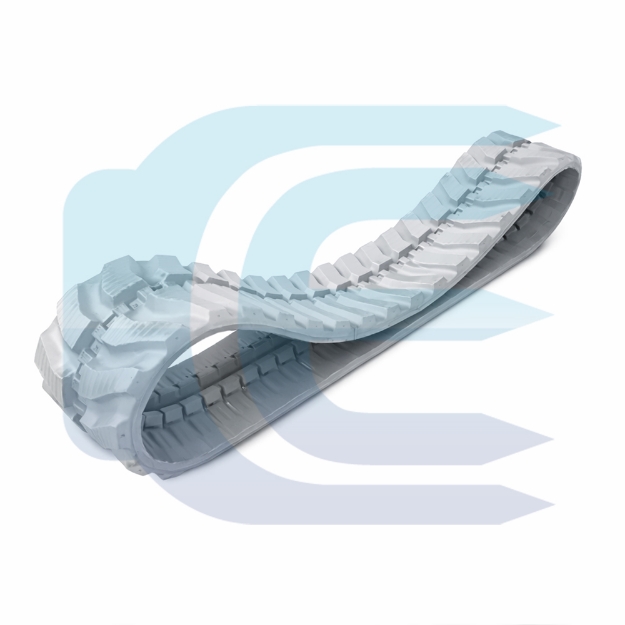 Rubber track 250x72x57 White
