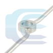 Fuel Overflow Return Pipe for KUBOTA KX41 KX61 U25 U27 16261-42502 1626142502 Kuro grįžtamasis vamzdelis