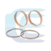 Sealing kit for VOLVO EW140 EWR150 VOE14589706 14589706 Strėlės kėlimo cilindro remontinis komplektas