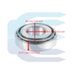Bearing for NEW HOLLAND 555 675 B90 B110 LB75 LB110 LB115 9968047 guolis