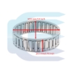 Bearing for JCB 3CX 4C 4CN 4CX TM270 02200186 guolis