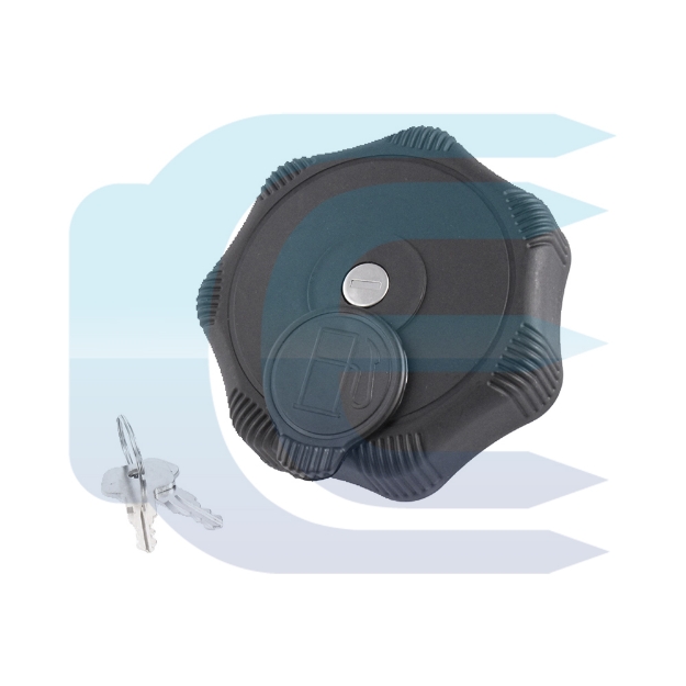 Fuel Cap +2 Keys for KUBOTA KX033 U35 R530 R5511-51120 R551151120 Kuro bako dangtelis