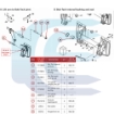 Bushing and Pin (18 parts) for BOBCAT S630 S650 S740 S750 S770 7170609 Kaiščių ir įvorių komplektas 18 dalių