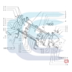 Kaištis skirtas CASE NEW HOLLAND B90 B95 B100 B110 B115 85820015