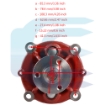 Water pump for VOLVO EC210B D6D VOE23974640 3974640 vandens pompa