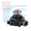 Water Pump for DOOSAN DAEWOO DL140W TXC225 65.06500-6271A 65.065006271A vanends pompa