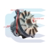 Water pump for VOLVO A35 A40 EC330 EC360 L180 L220 T750 VOE20431137 20431137 VANDENS POMPA