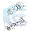 1-ojo Satelito Dantratis su guoliu skirtas JCB JZ140 JS130 JS145 05903825